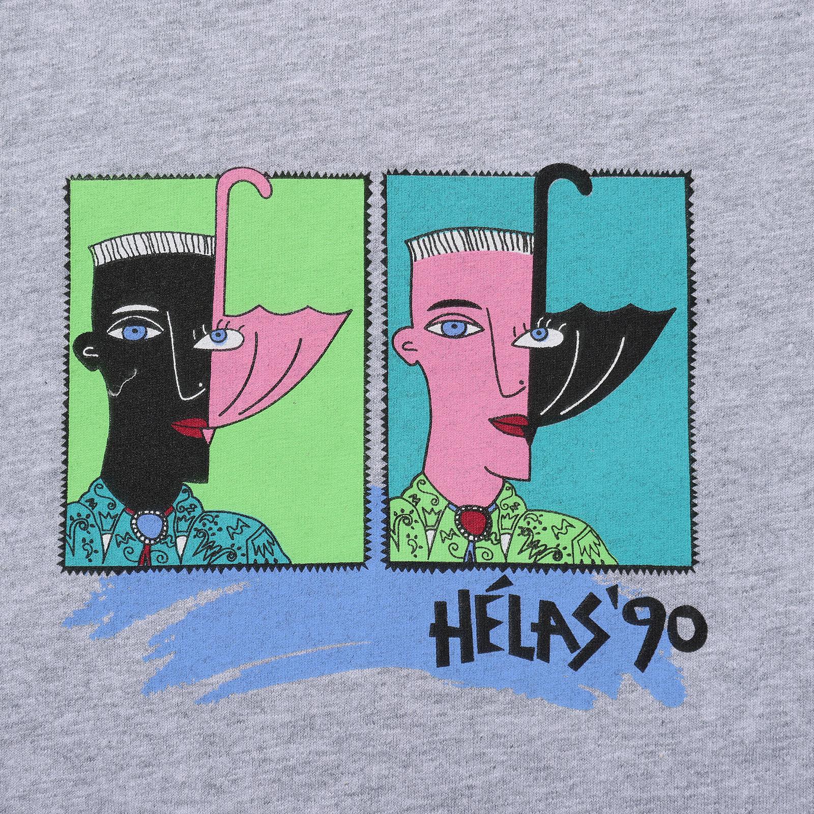 90 TEE HEATHER GREY - Image 3