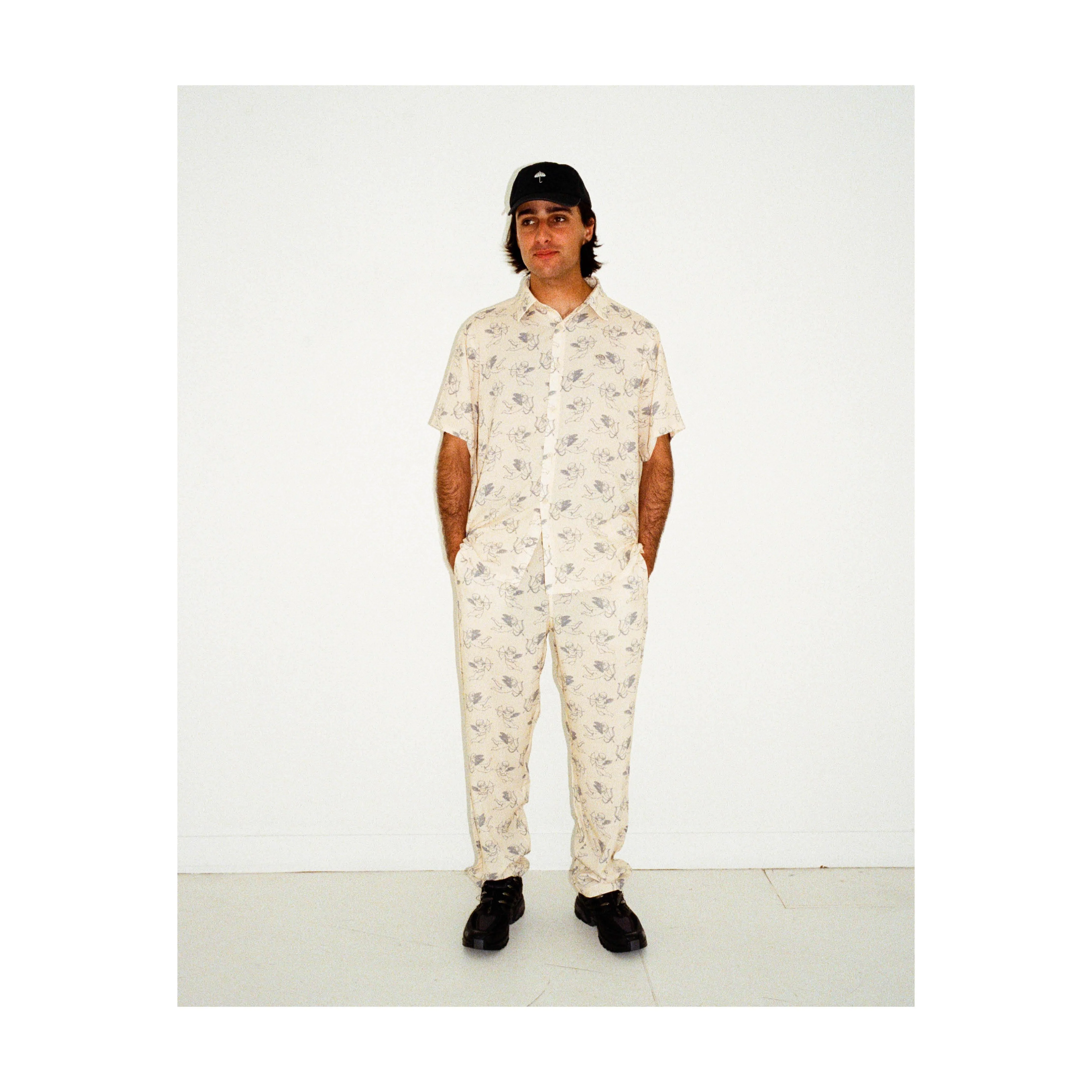 ANGELS PYJAMA PANTS BEIGE - Image 4