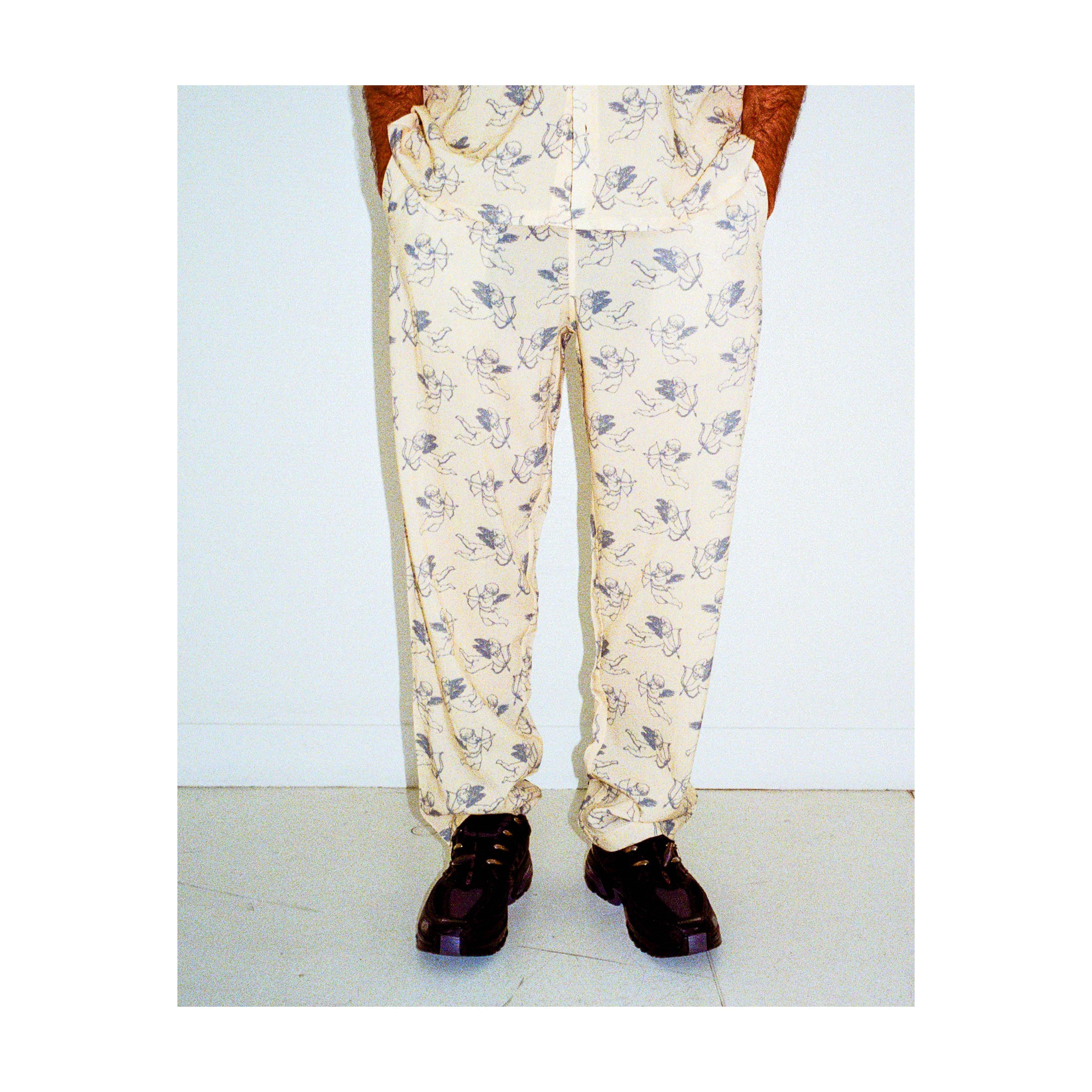 ANGELS PYJAMA PANTS BEIGE - Image 5