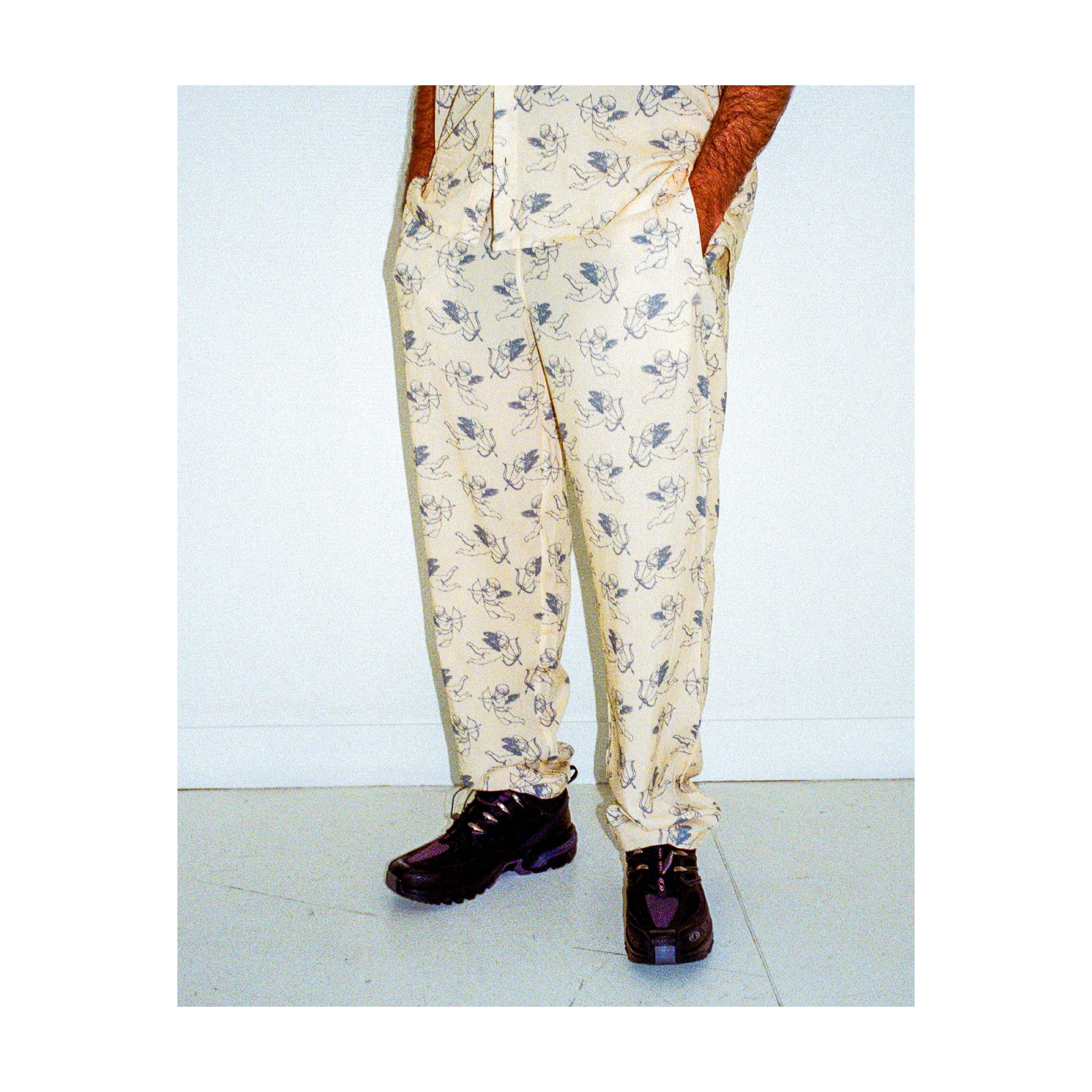 ANGELS PYJAMA PANTS BEIGE - Image 6