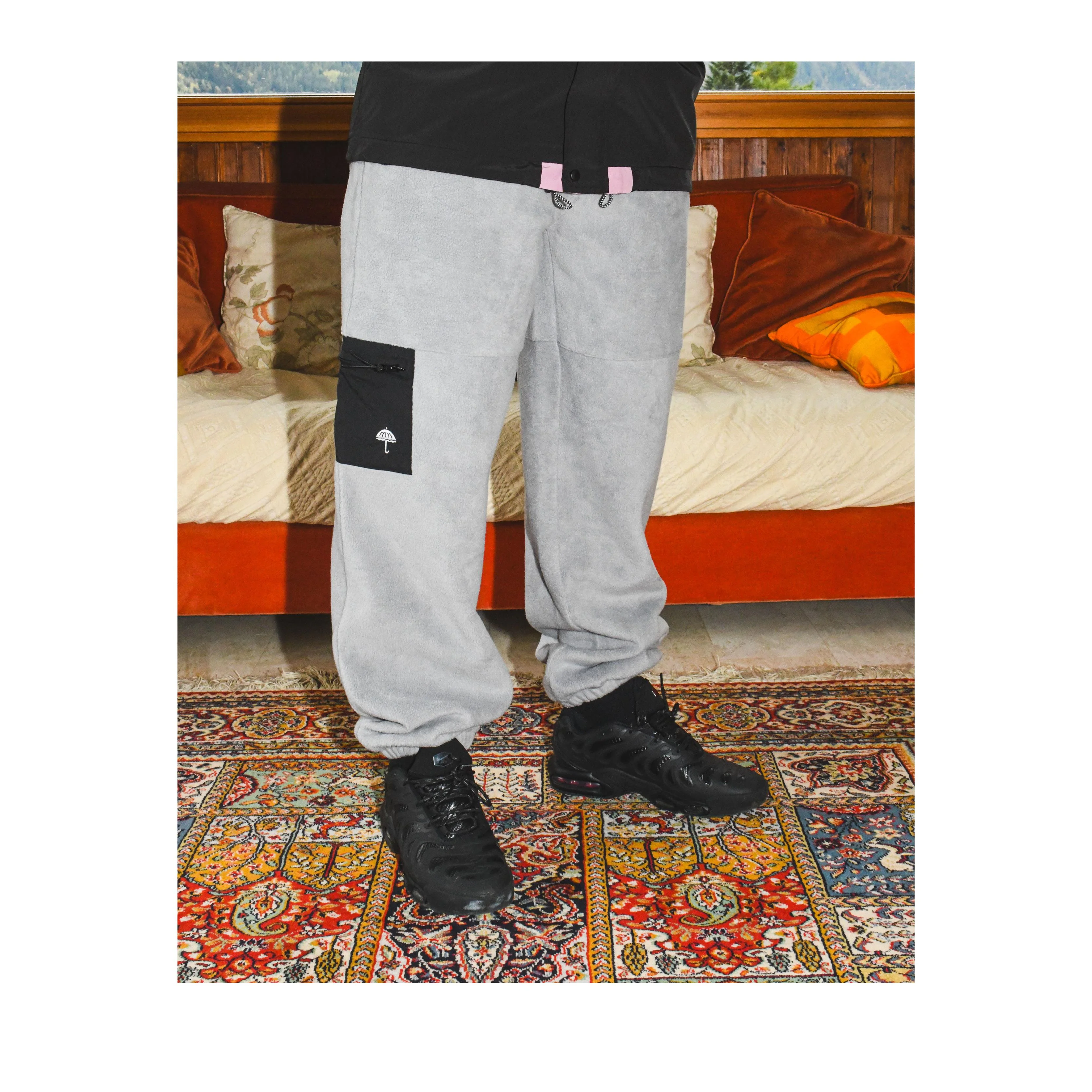 AVALANCHE FLEECE PANT DARK GREY - Image 6