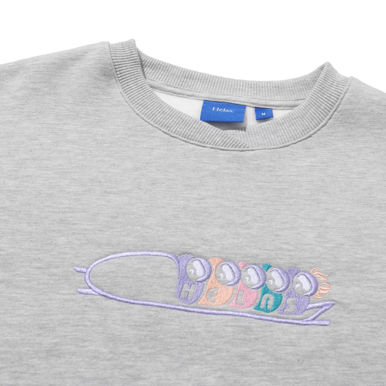 BOBSLEIGH CREWNECK HEATHER GREY - Image 3