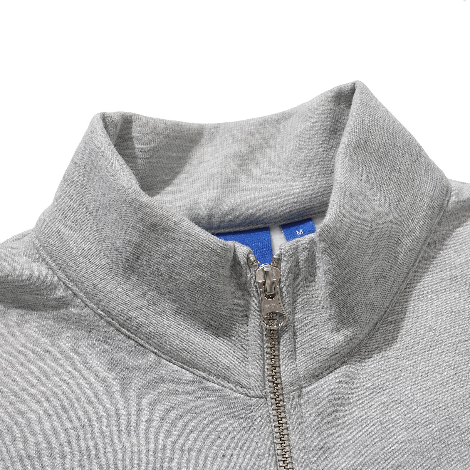CLASSIC FULL ZIP HEATHER GREY - Image 3