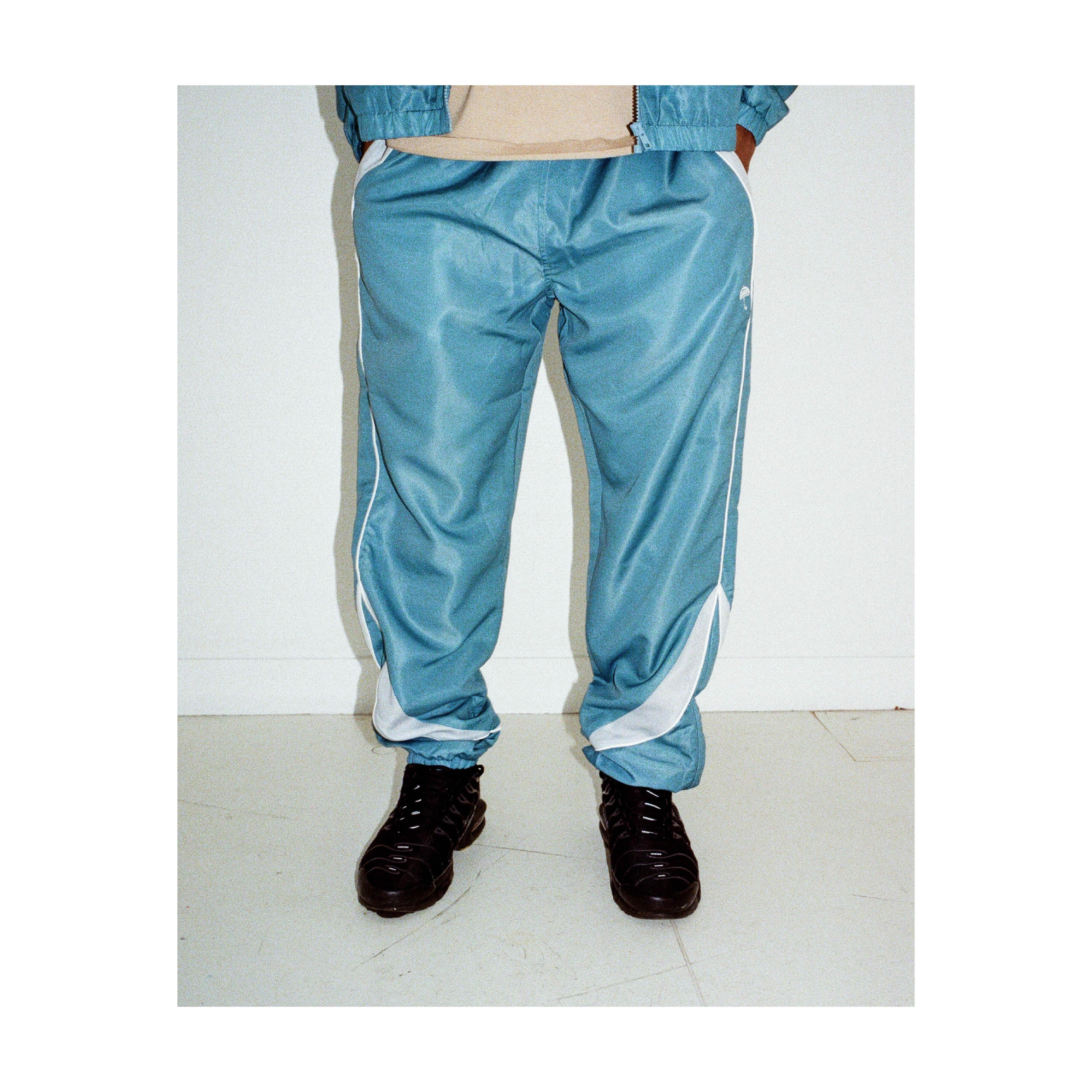 COMPETE TRACKSUIT PANTS GREY/BLUE - Image 6