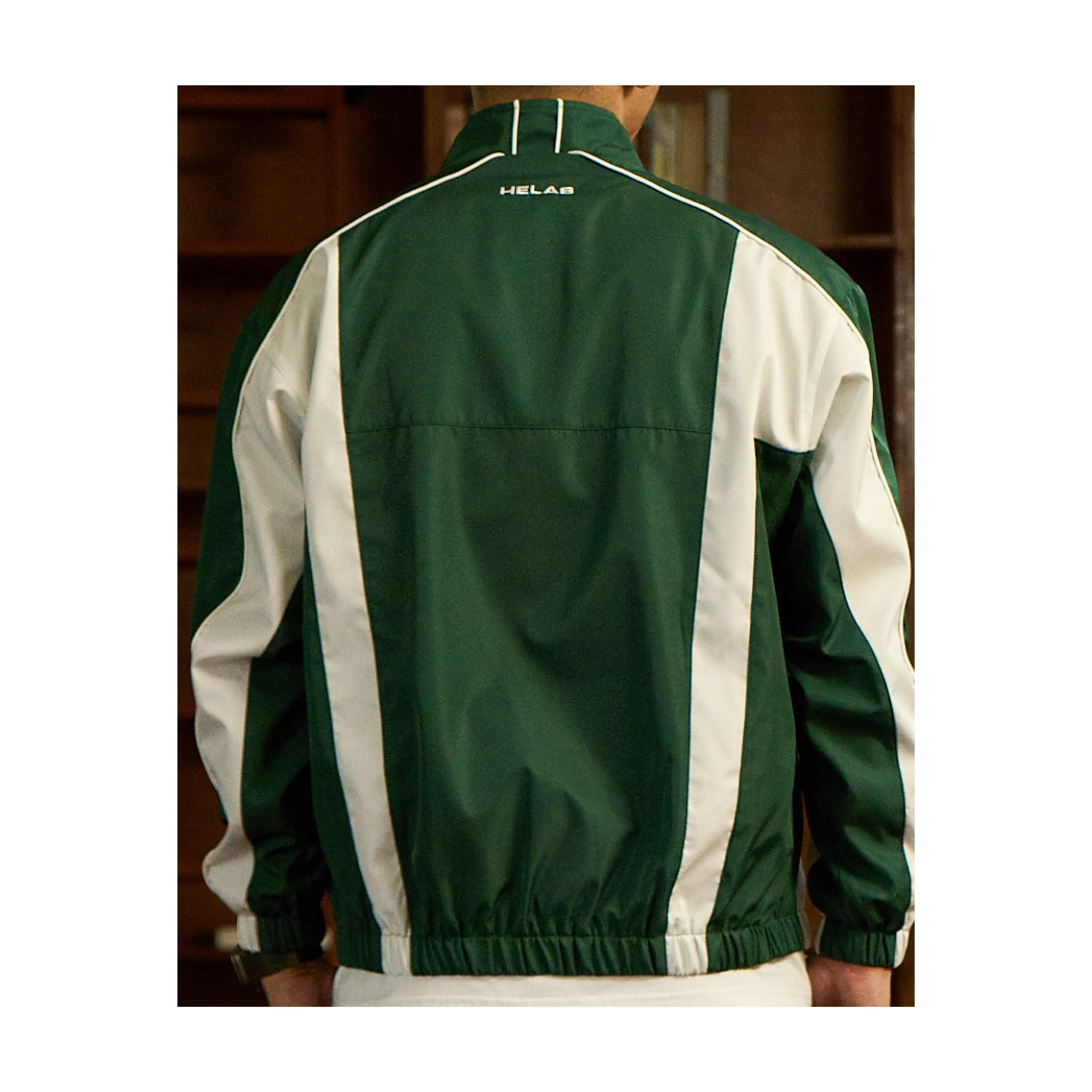 EFFORT TRACKSUIT JACKET GREEN - Image 9