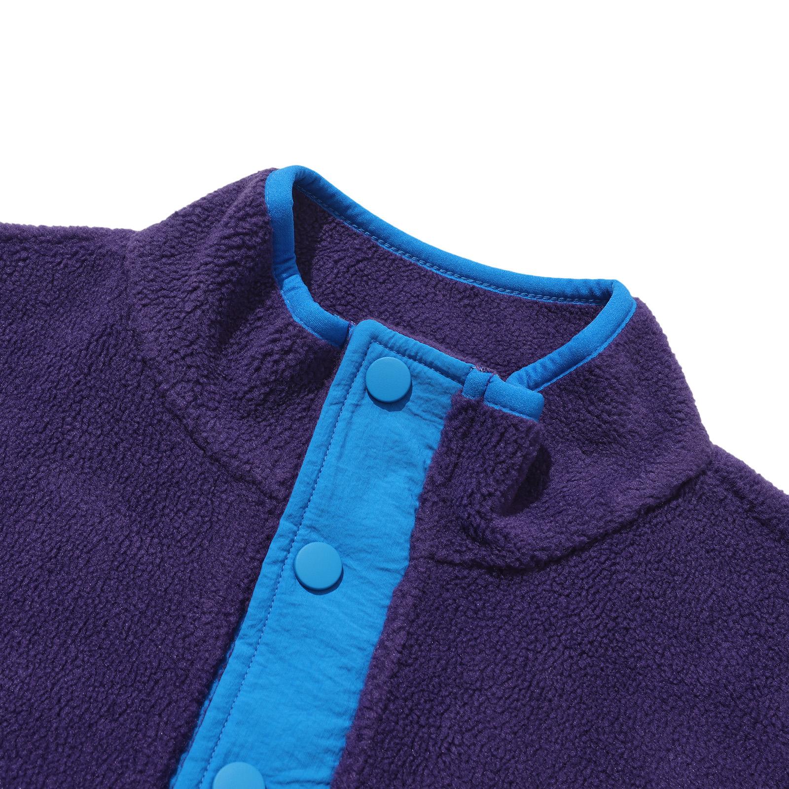 GONE QUARTER FLEECE PURPLE - Image 3