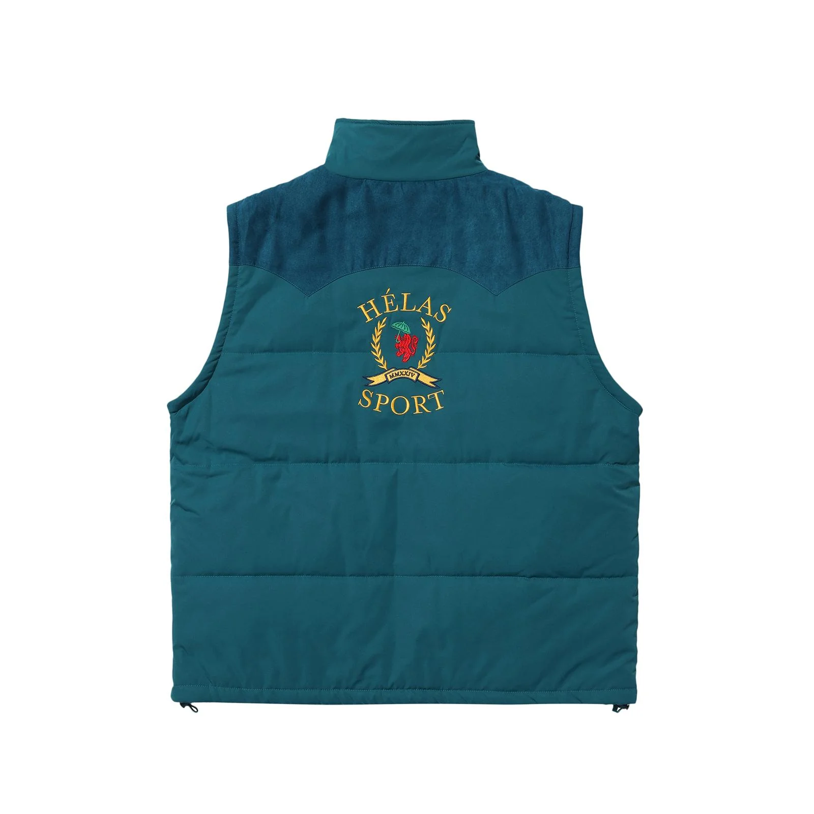 HELAS SPORT PUFFER JACKET TEAL GREEN - Image 5