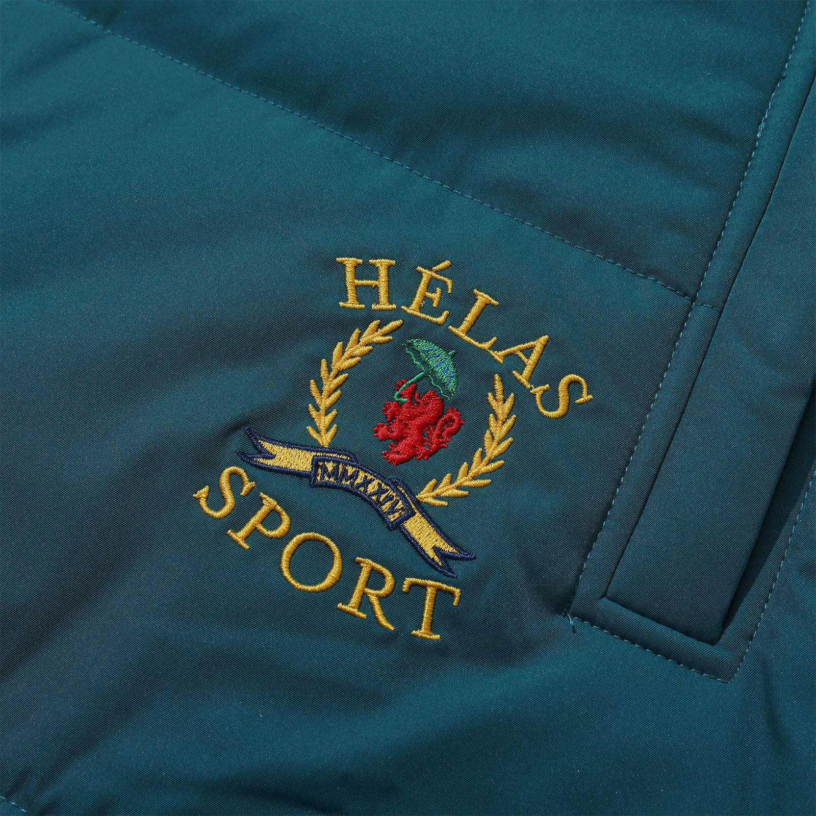 HELAS SPORT PUFFER JACKET TEAL GREEN - Image 8