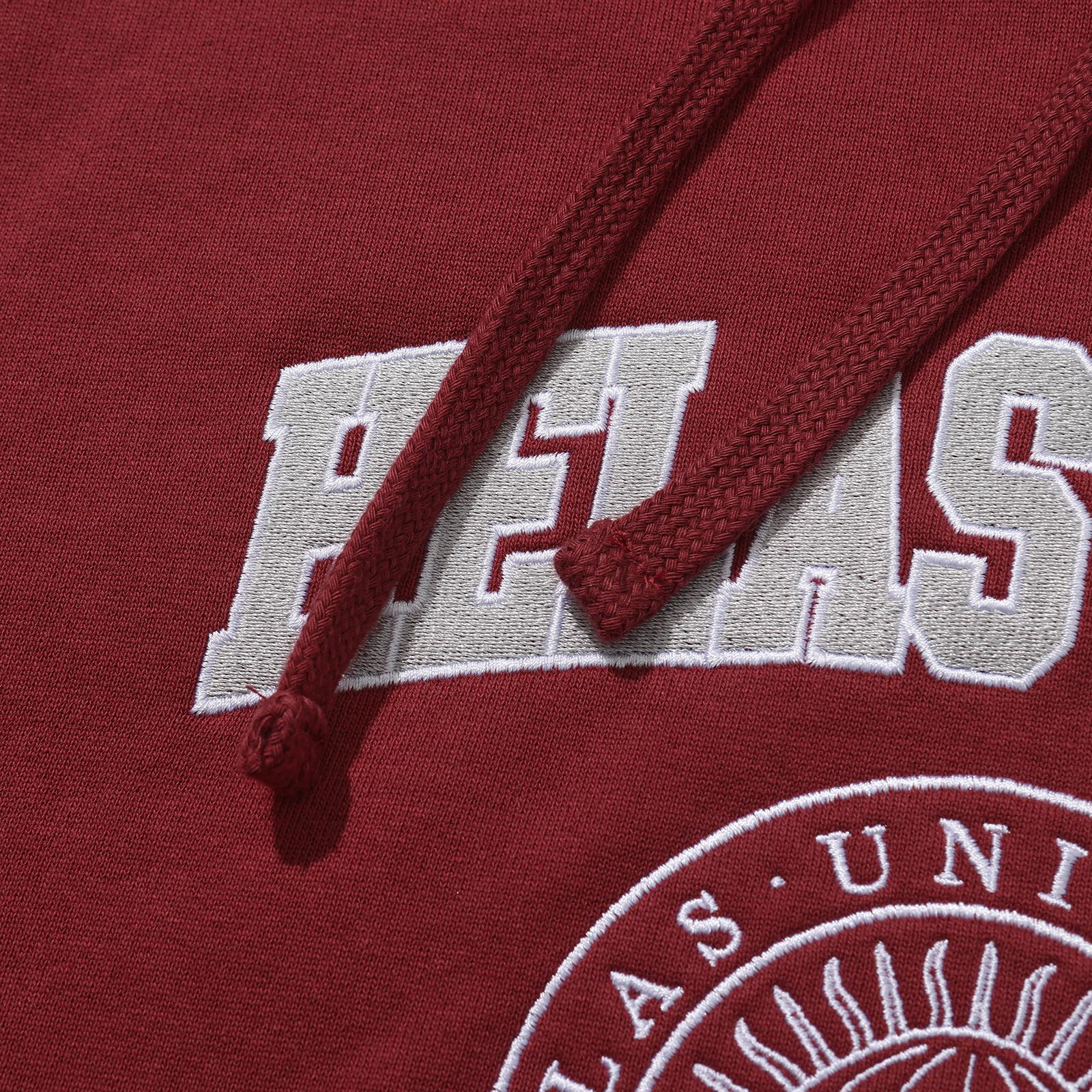 HELASTOWN HOODIE BURGUNDY - Image 3