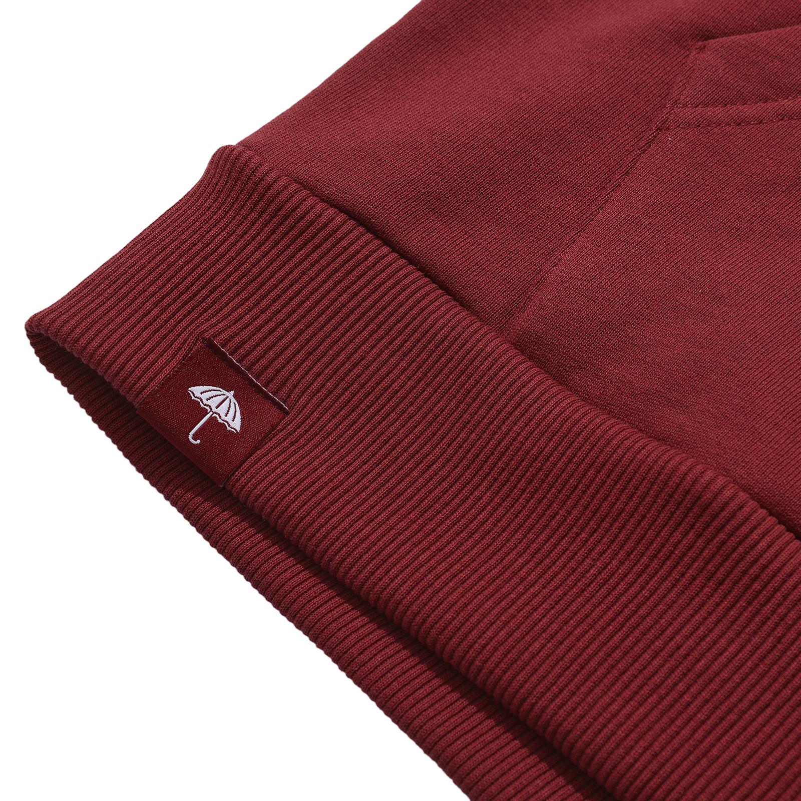HELASTOWN HOODIE BURGUNDY - Image 4