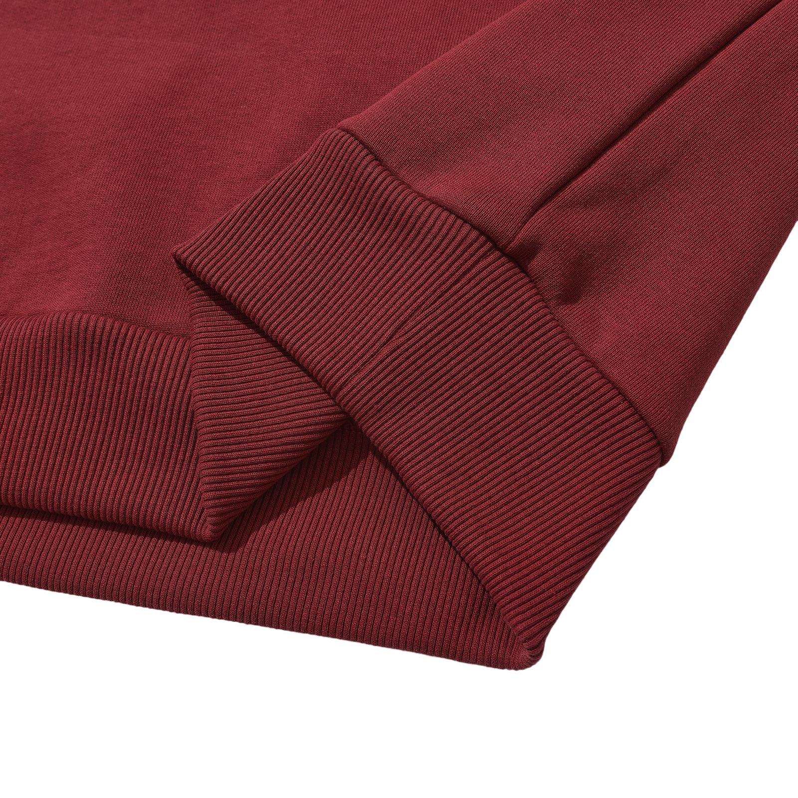 HELASTOWN HOODIE BURGUNDY - Image 5