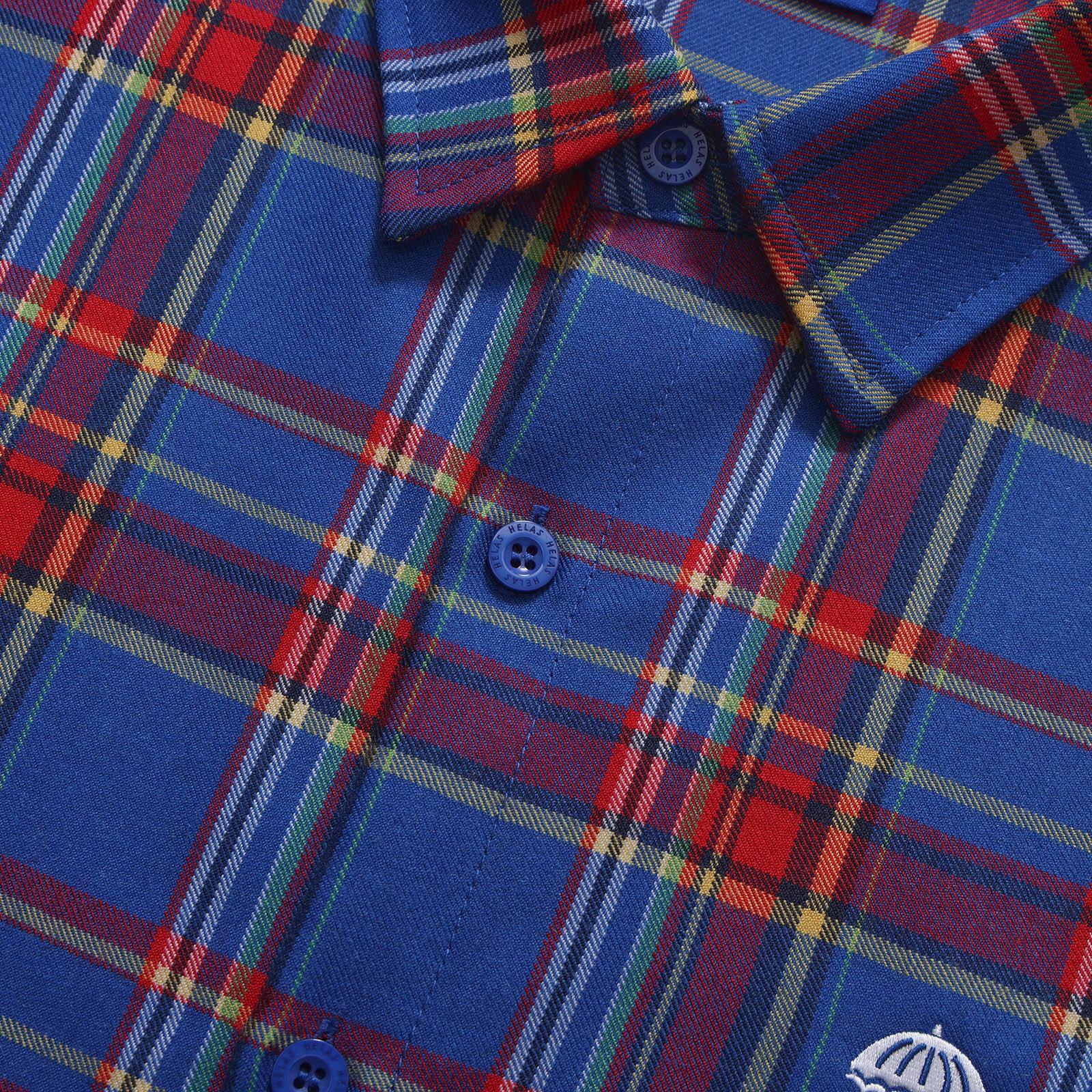 LAURENT SHIRT CHECKED BLUE - Image 3