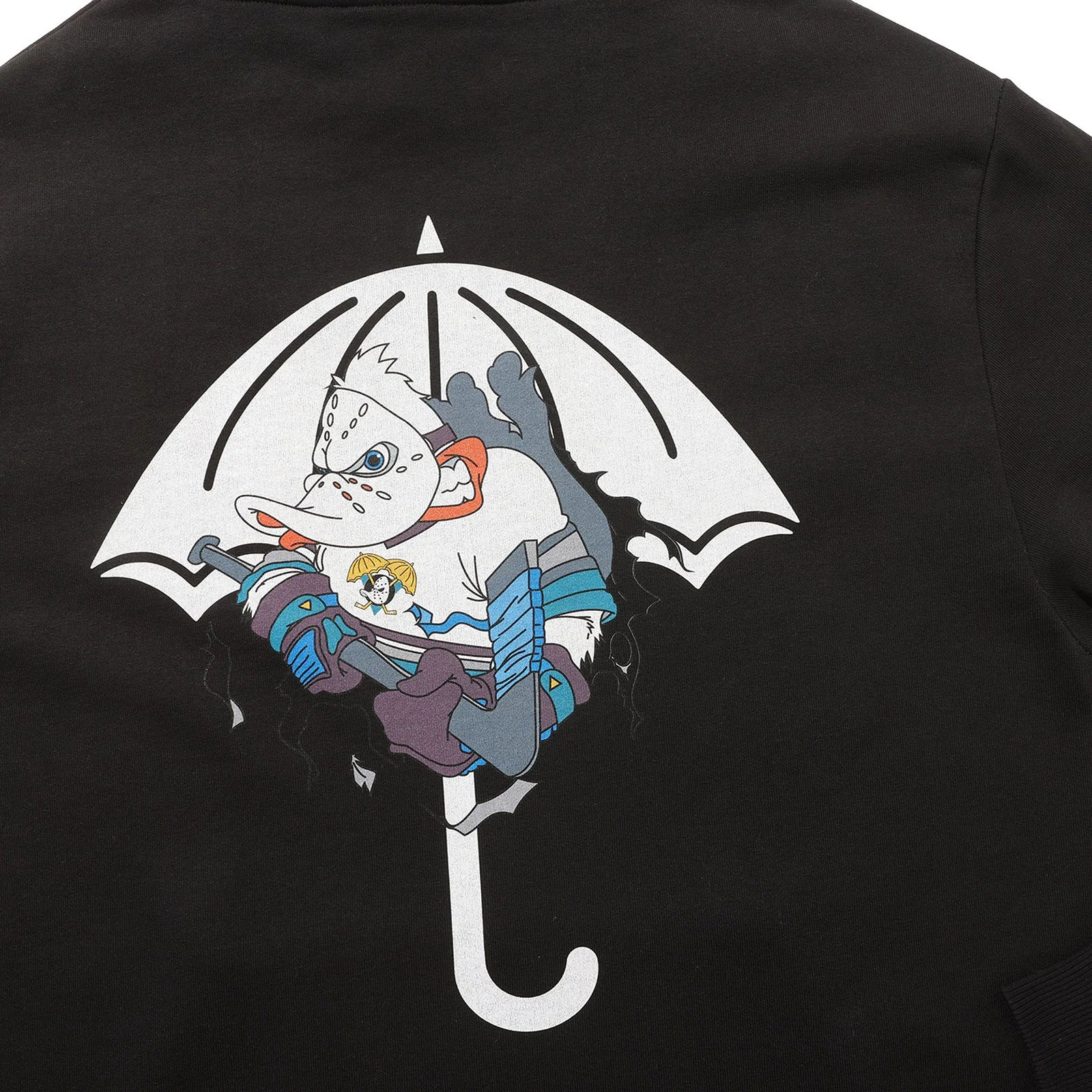 MIGHTY HOODIE BLACK - Image 3