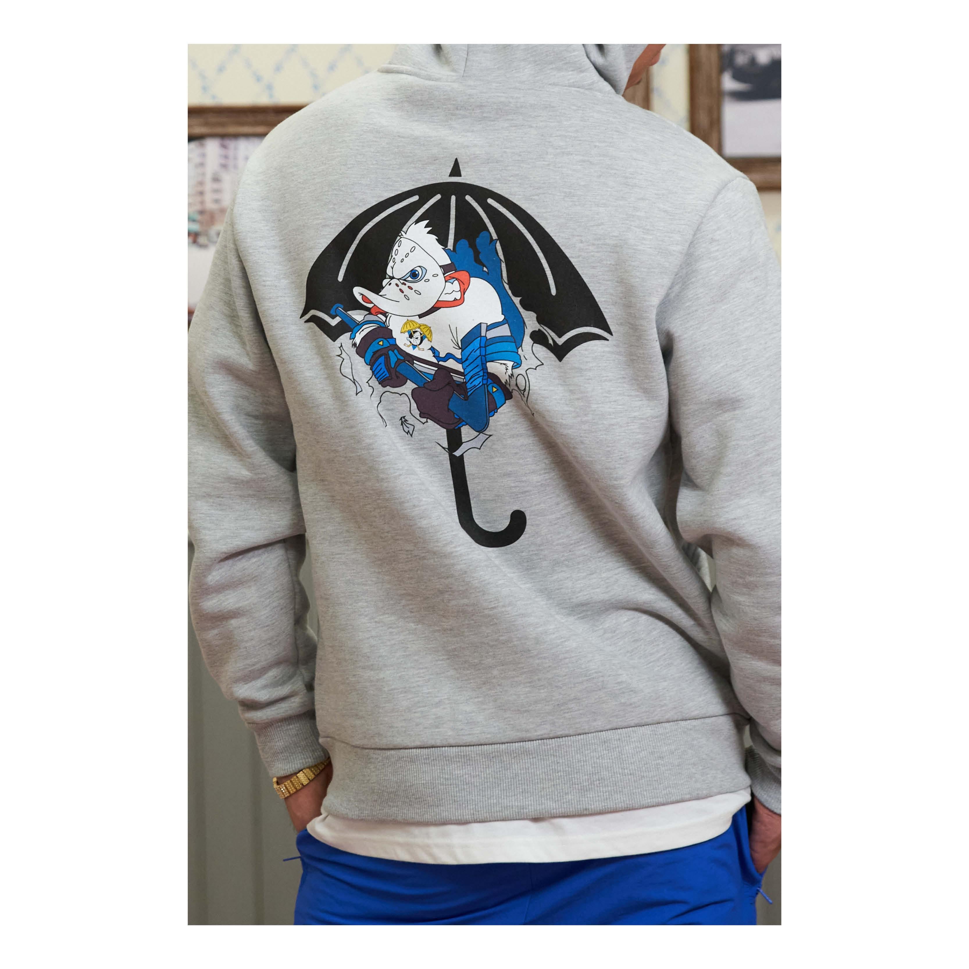 MIGHTY HOODIE HEATHER GREY - Image 12
