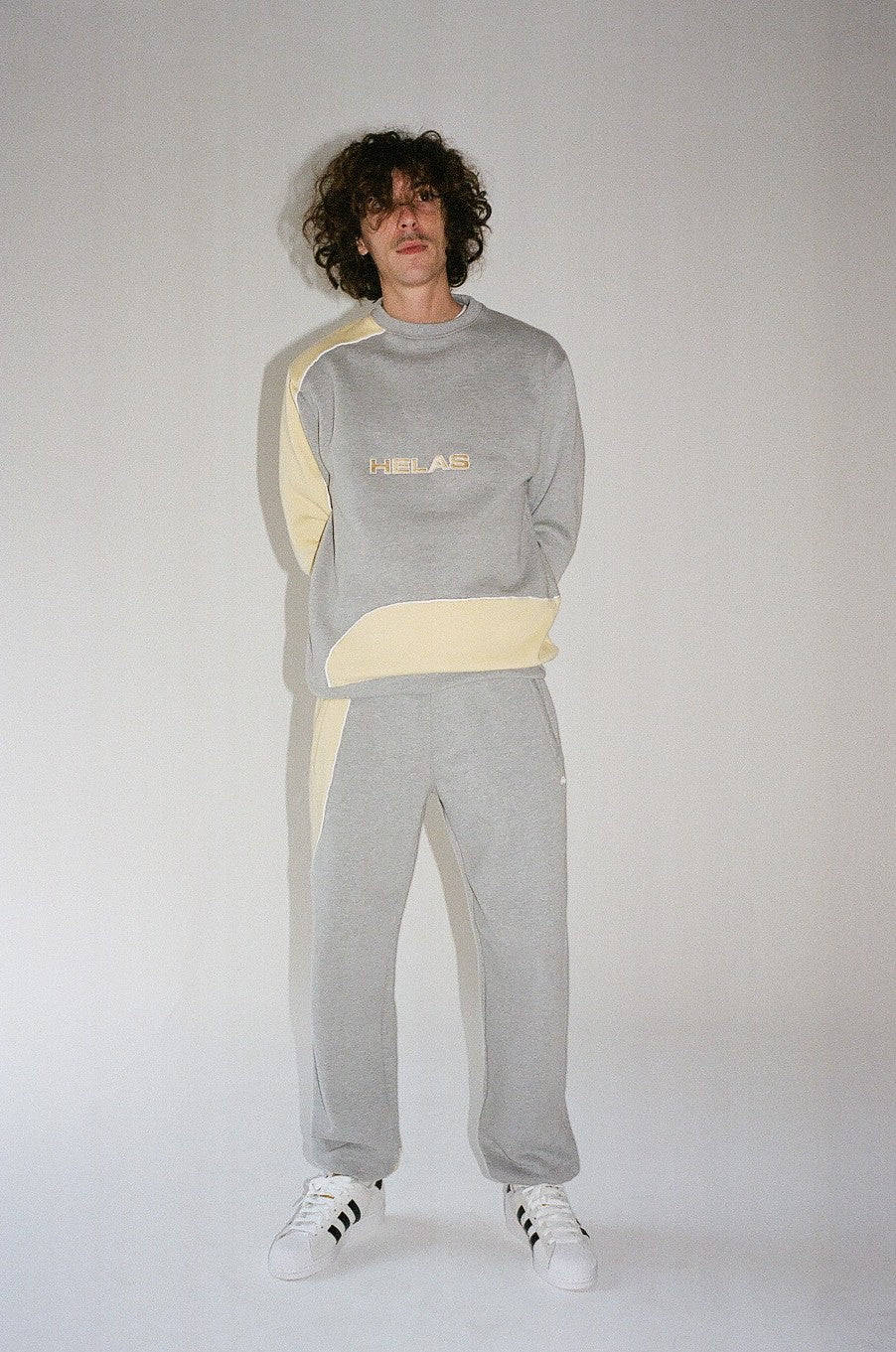 ROUND SWEAT PANT HEATHER GREY - Image 10