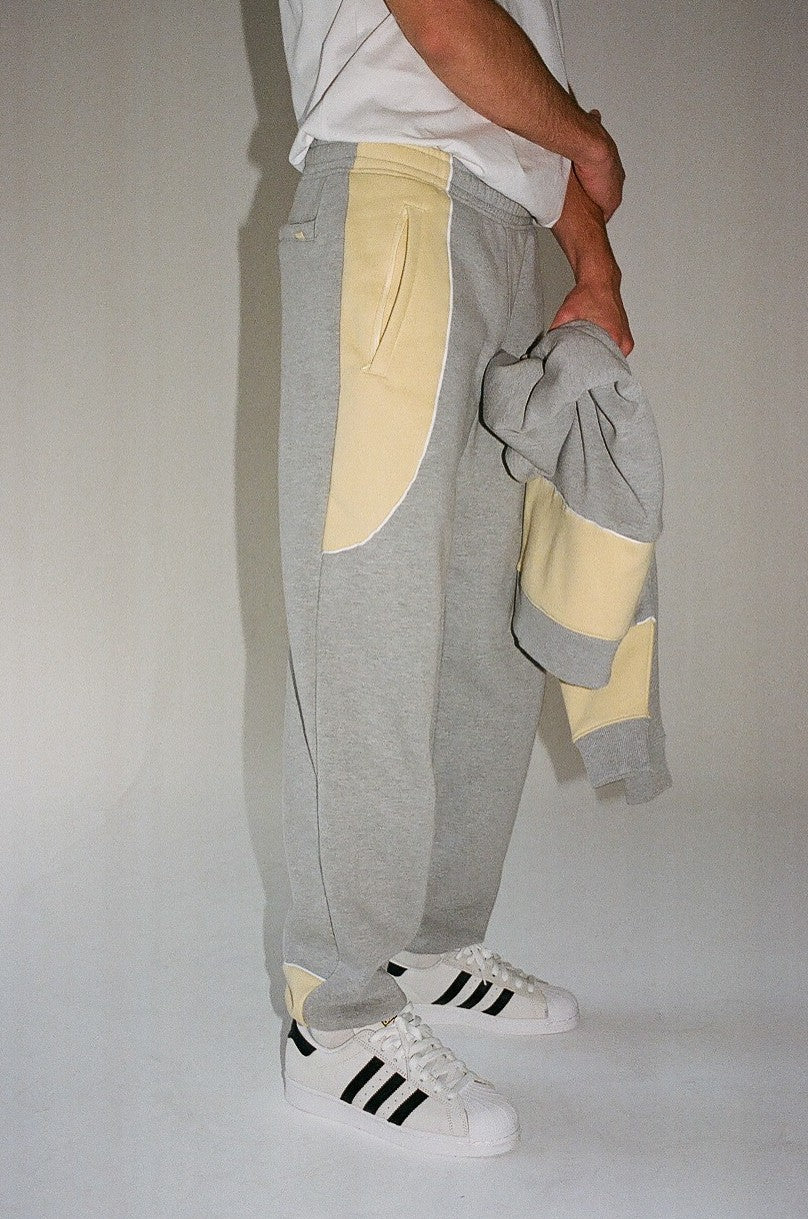 ROUND SWEAT PANT HEATHER GREY - Image 9
