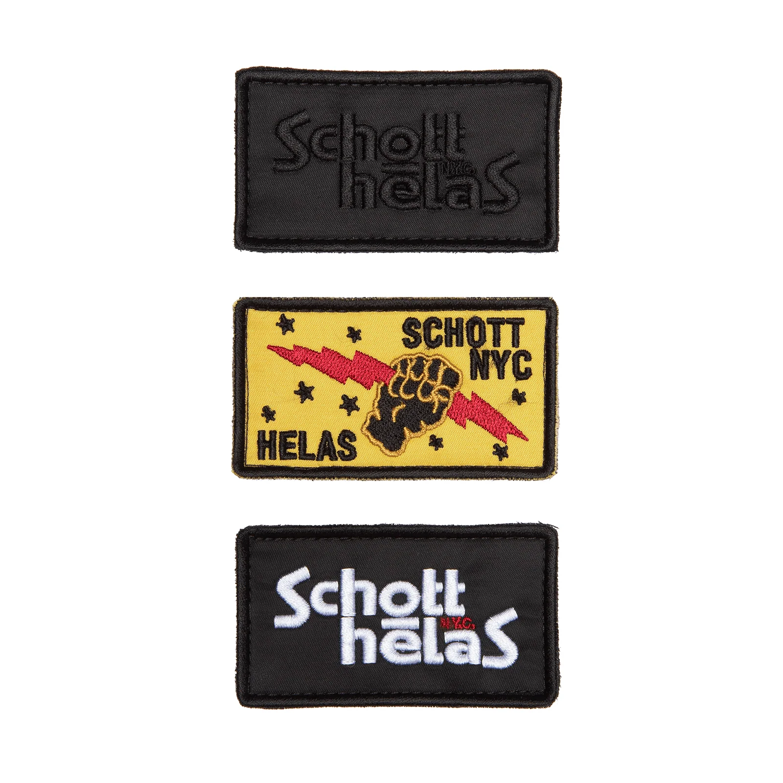 SCHOTT X HELAS BOMBER JACKET BLACK - Image 8