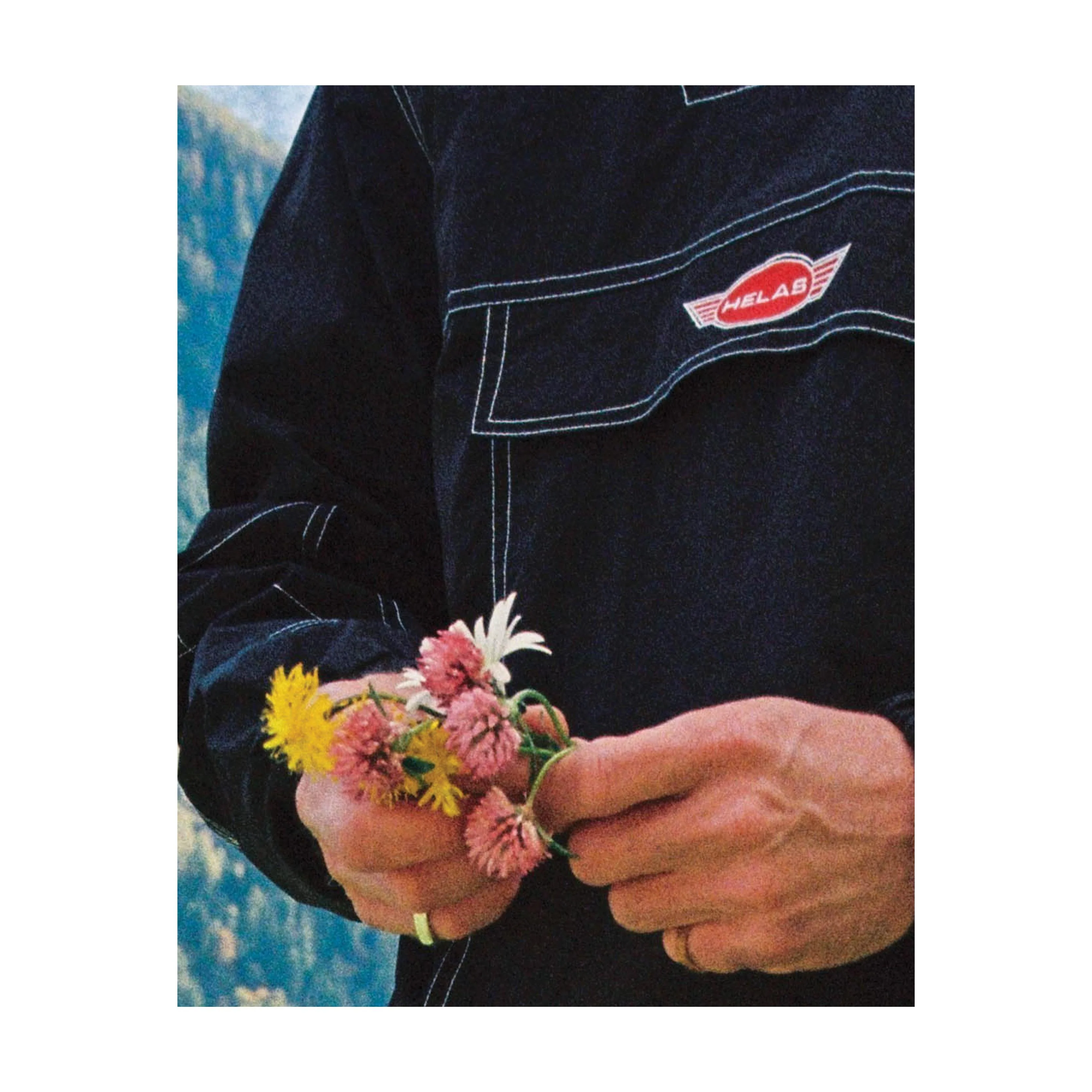 SEAMS QUARTER ZIP JACKET BLACK - Image 10