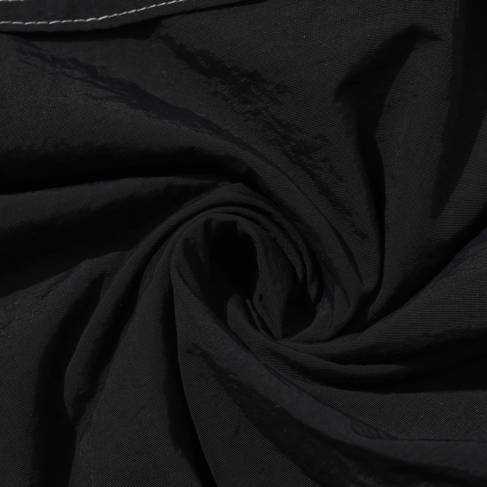 SEAMS QUARTER ZIP JACKET BLACK - Image 7