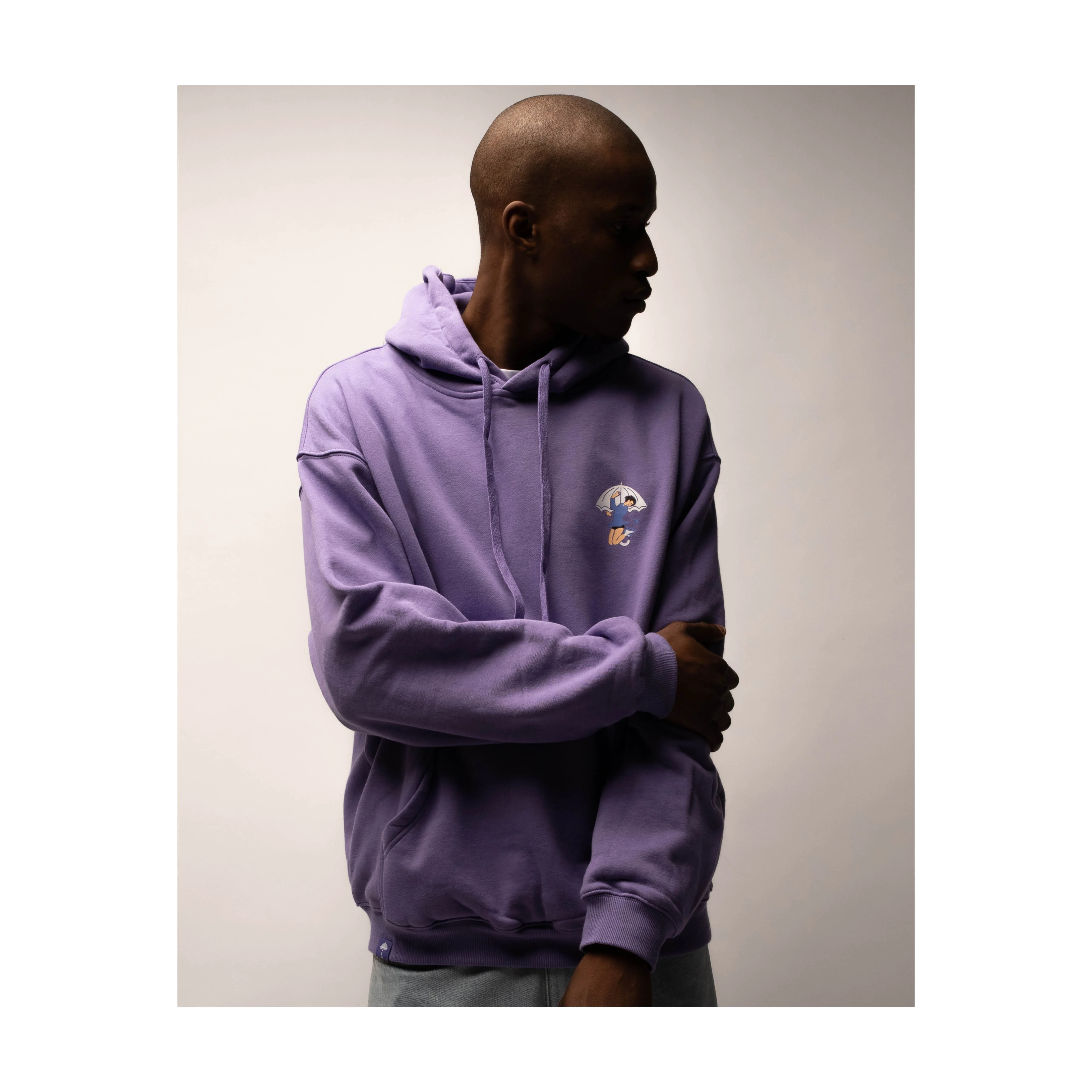 SKATING HOODIE LAVENDER - Image 4