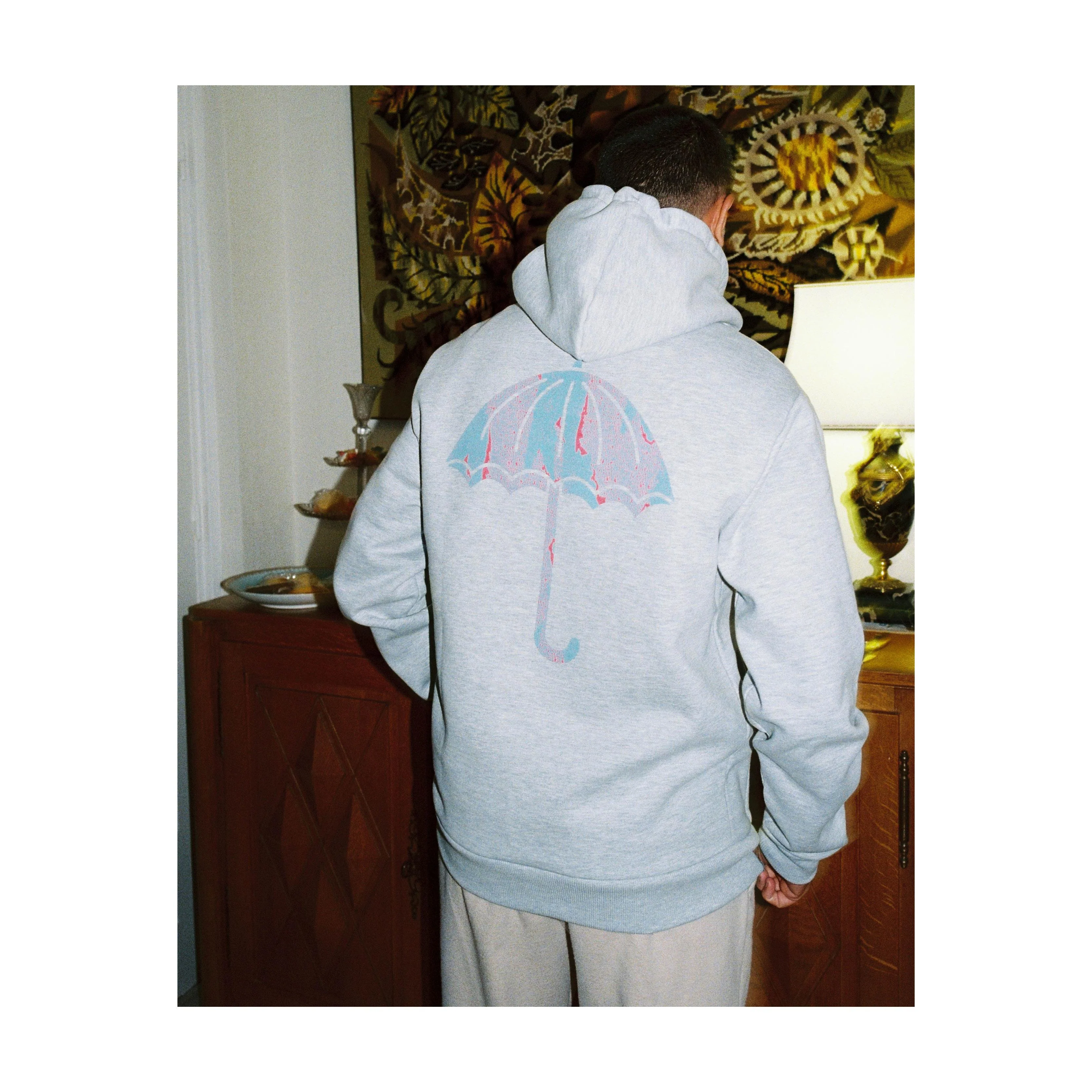 SPLASH HOODIE HEATHER GREY - Image 6