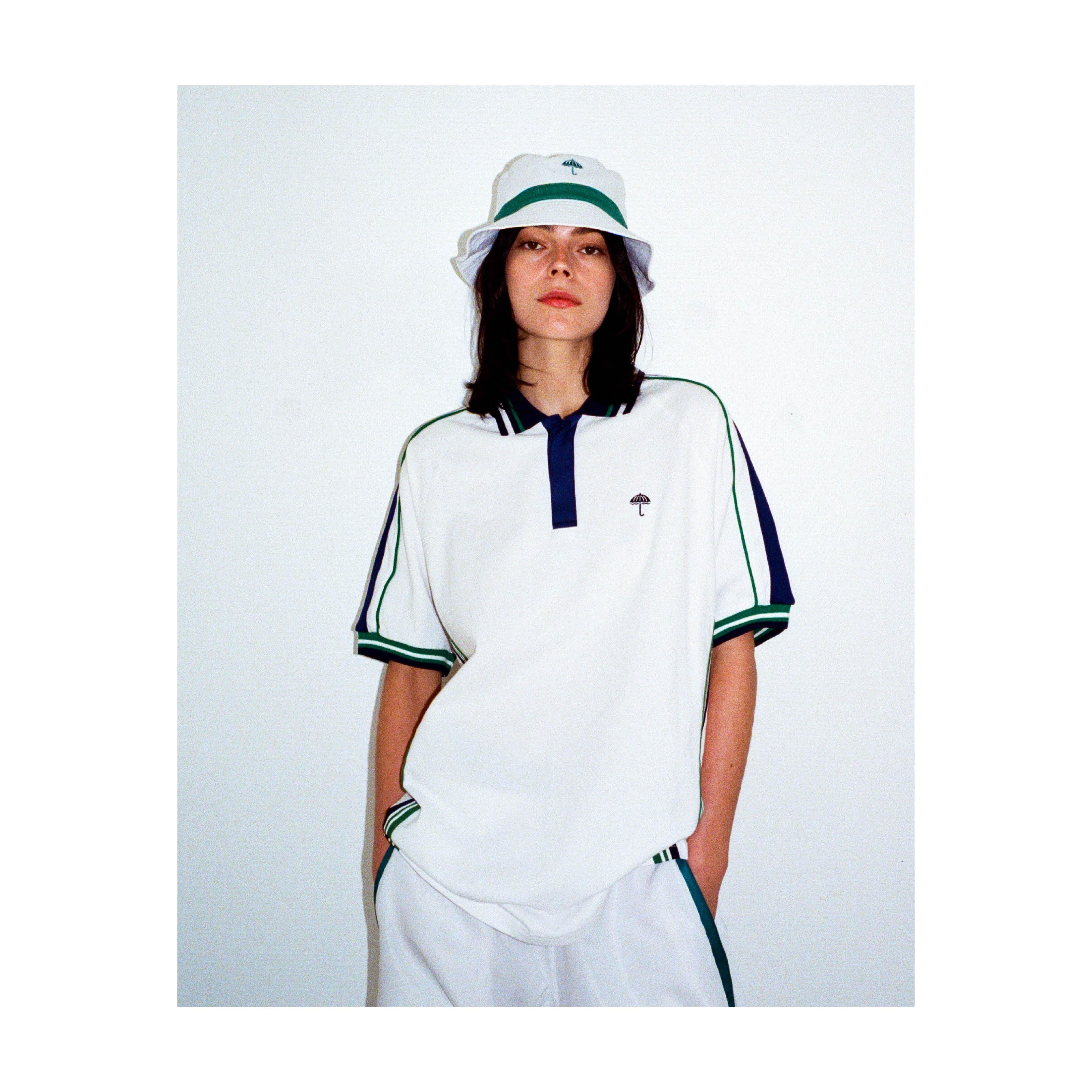 TENNIS POLO WHITE - Image 6