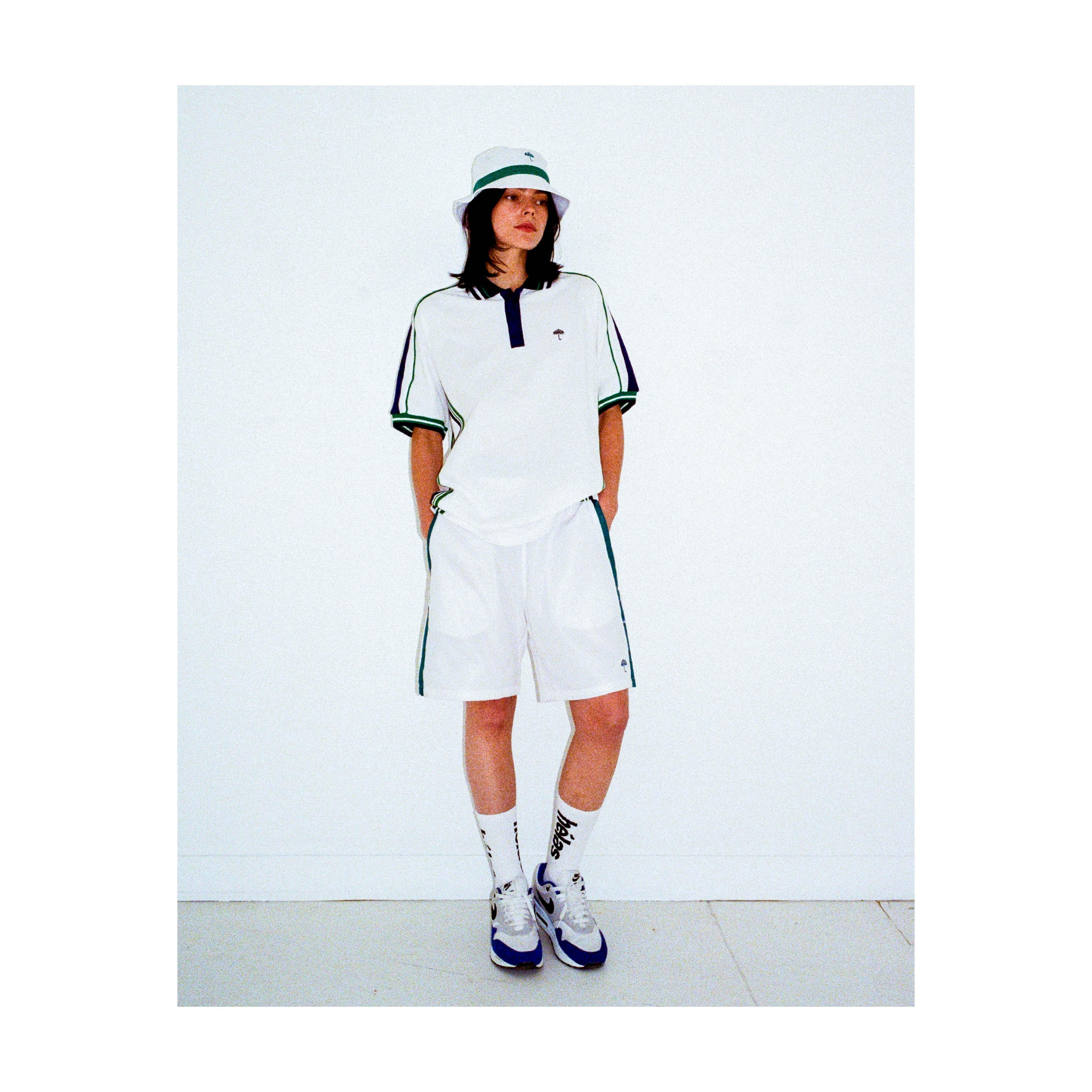 TENNIS POLO WHITE - Image 7